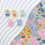  (Tặng Keo) Charm 3D, sticker, jibbitz DIY trang trí kẹp tóc, bình nước, ốp lưng điện thoại 