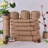 (Dày 3mm) Cuộn Dây Thừng - Dây Cói Dừa Trang Trí Handmade, Decor Treo Tranh Ảnh, Quấn Lọ Hoa, Gói Quà, Đồ Lưu Niệm 