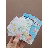  1 Hộp 10 cái Khẩu Trang Y Tế Trẻ em Bisou Baby Kháng Khuẩn, Bảo Vệ Hiệu Quả, Đạt tiêu chuẩn kiểm định 