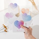  Thiệp Mini Trái Tim Đáng Yêu Ghi Lời Nhắn, Chúc Mừng 