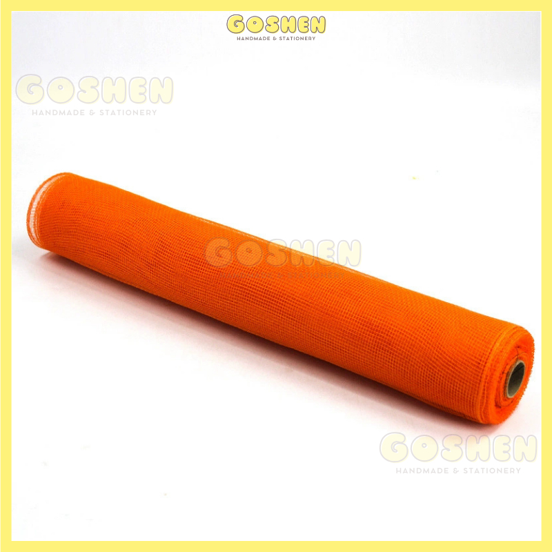  (50cm x 1mét) Cuộn Lưới Thô, Lưới Ô Vuông Nhỏ, Lưới Cứng Gói Hoa, Trang Trí Giỏ Hoa, Giỏ Quà 