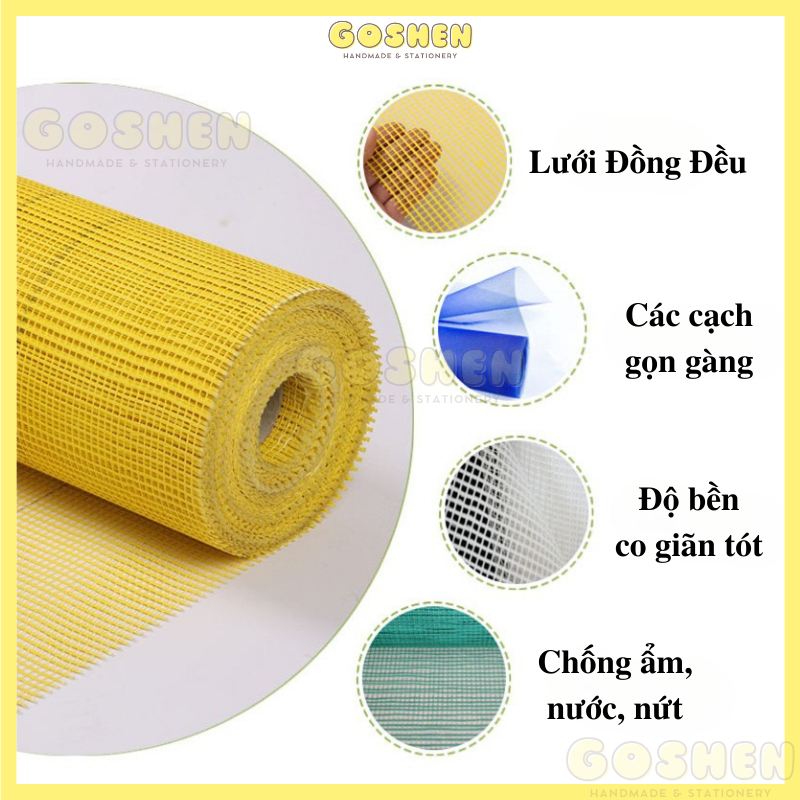  (50cm x 1mét) Cuộn Lưới Thô, Lưới Ô Vuông Nhỏ, Lưới Cứng Gói Hoa, Trang Trí Giỏ Hoa, Giỏ Quà 