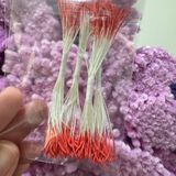  Nhụy hoa, nhuỵ bột làm hoa mai, đào, mẫu đơn, hoa handmade 