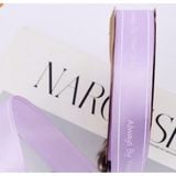 (2,5cm) Cuộn Dây Ruy Băng Lụa Chữ Always By Your Side Trang Trí Làm Nơ Gói Quà, Bó Hoa 