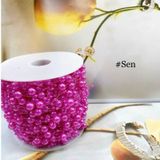  Chuỗi ( Cuộn ) Hạt Trai - Ngọc Trai Nhựa 8mm Nhiều Màu Trang Trí Hoa, Đồ Handmade 