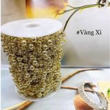 Chuỗi ( Cuộn ) Hạt Trai - Ngọc Trai Nhựa 8mm Nhiều Màu Trang Trí Hoa, Đồ Handmade 