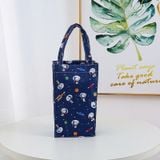  Túi Vải Oxford, Túi Vải Canvas Đựng Ly Giữ Nhiệt, Bình Cốc Giữ Nhiệt Đi Học Đi Làm 
