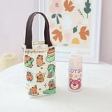  Túi Vải Oxford, Túi Vải Canvas Đựng Ly Giữ Nhiệt, Bình Cốc Giữ Nhiệt Đi Học Đi Làm 