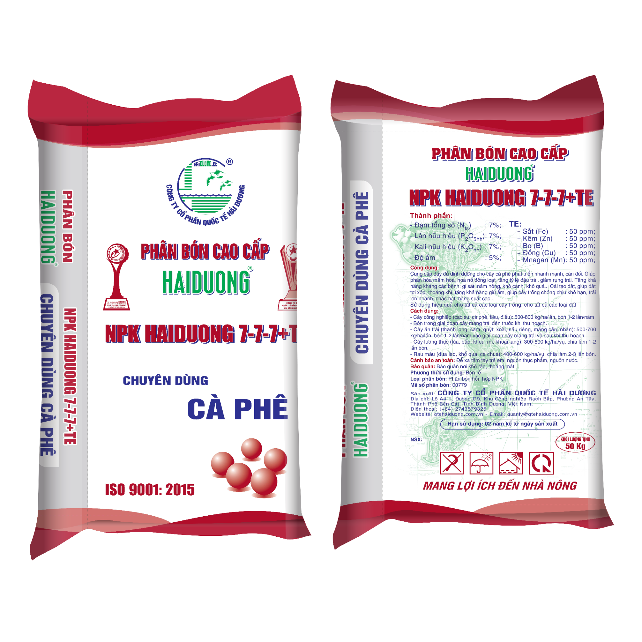  NPK HaiDuong 7-7-7+TE (CÀ PHÊ) 