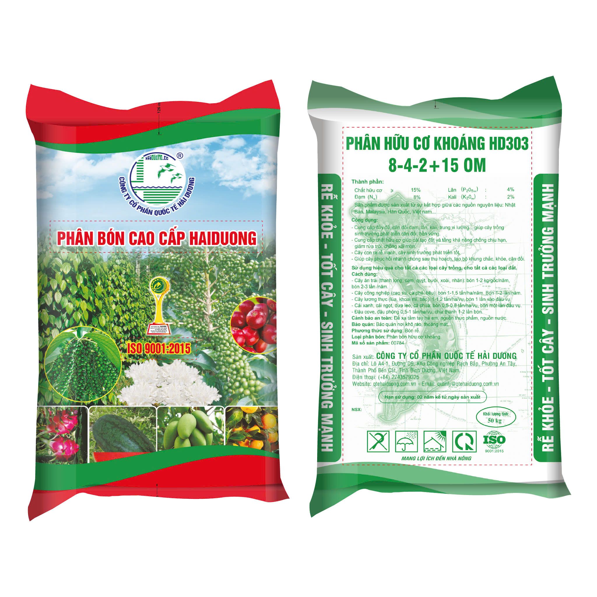  Hữu cơ khoáng HD 303 
