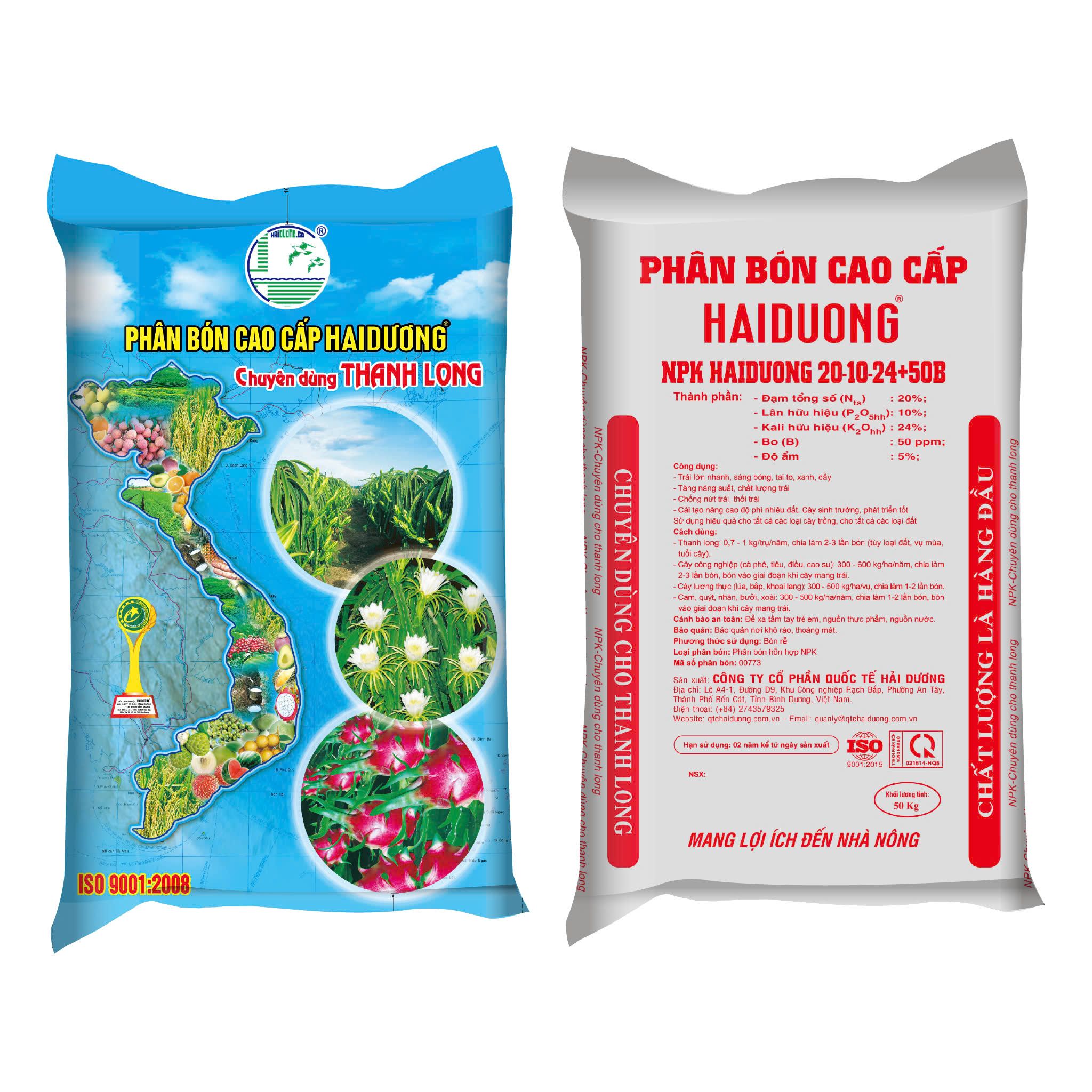  NPK HaiDuong 20-10-24+50B 