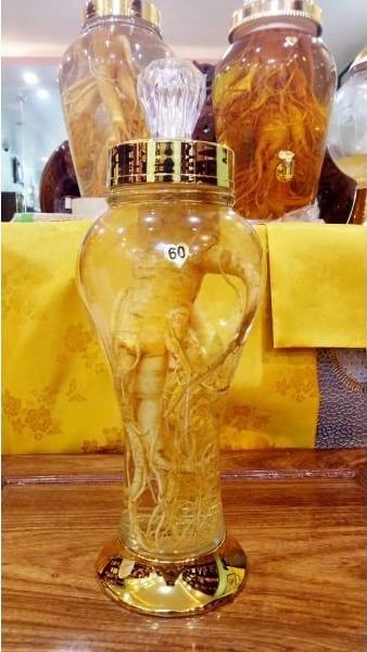  Bình Rượu Số 60 Ngâm Sâm Hàn Quốc 1,4L 