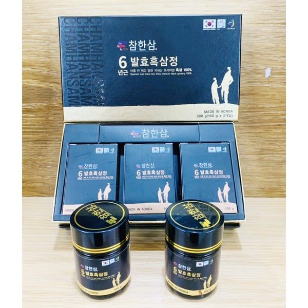  Cao Hắc Sâm Geumsan 100g x 3 Lọ 