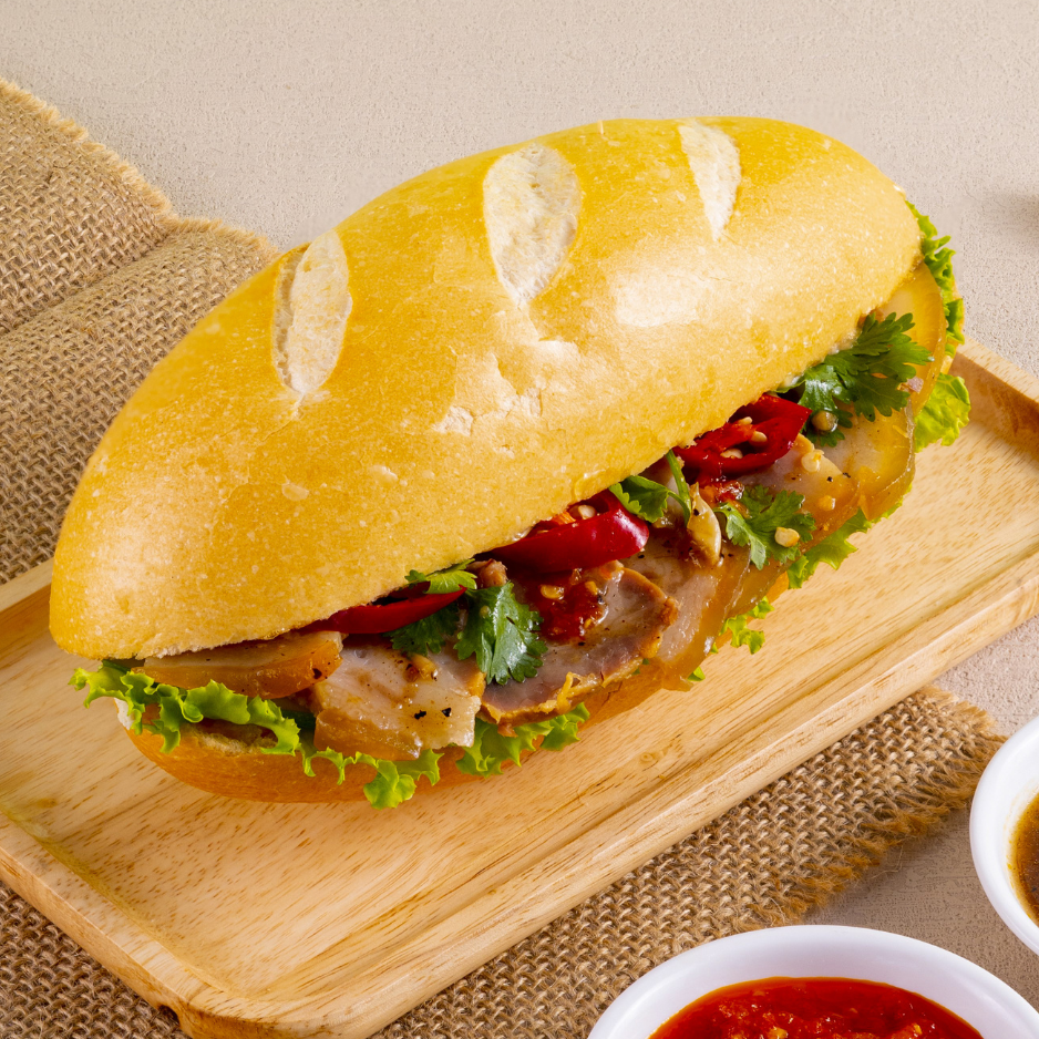  Bánh Mì Ba Chỉ Ủ Mắm 