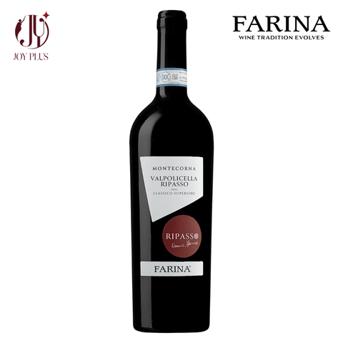 Rượu vang Ý Farina MONTECORNA Valpolicella Ripasso Classico Superiore DOC