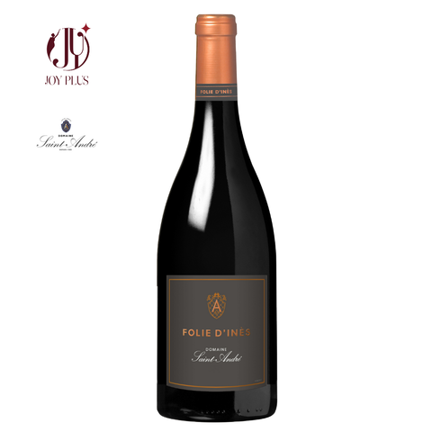 Rượu vang Pháp Domaine Saint Andre Folie d'Ines IGP Pays d'Oc rouge 2022