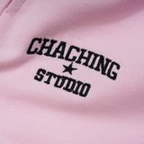  QUẦN SHORT NỈ THÊU LOGO - HỒNG 