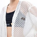  CHACHING MESH CARDIGAN – CREAM WHITE 