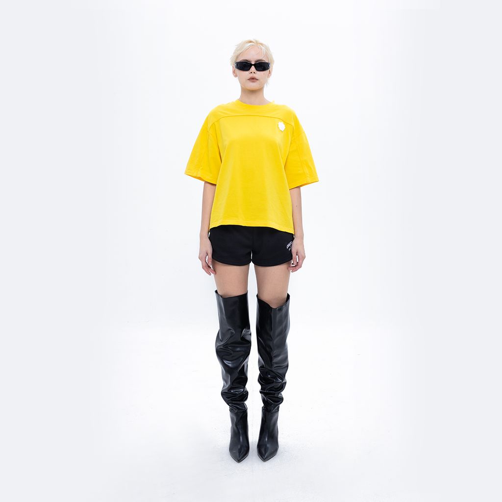CHACHING STAMP T-SHIRT – YELLOW
