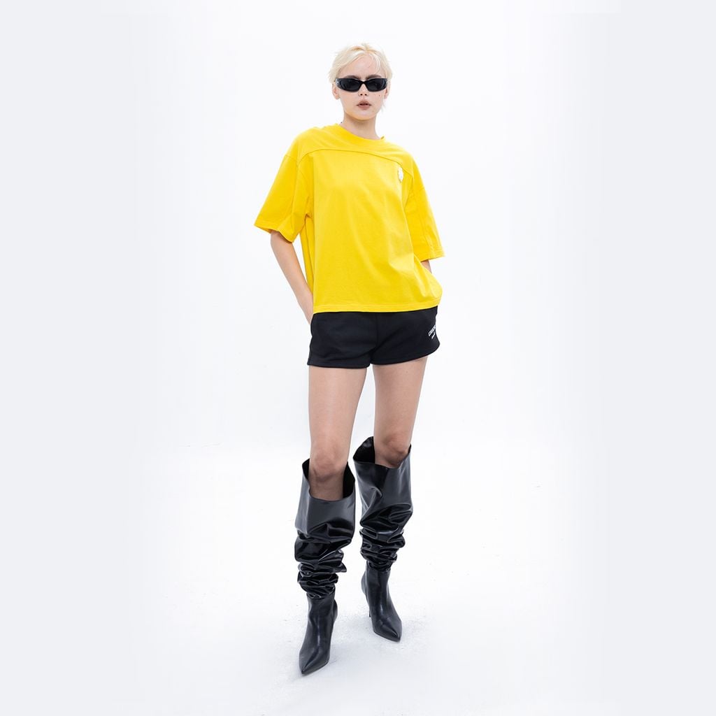 CHACHING STAMP T-SHIRT – YELLOW