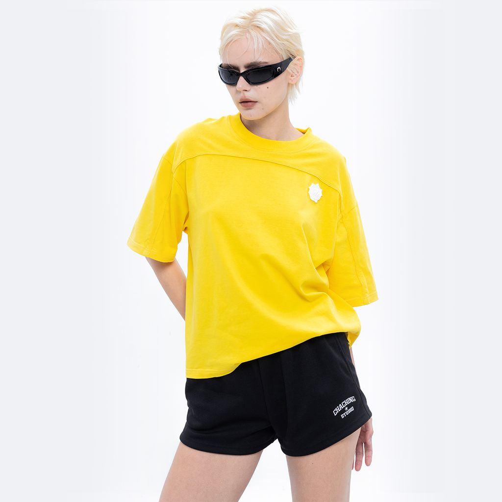  CHACHING STAMP T-SHIRT – YELLOW 