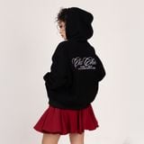  Áo Hoodie Unisex Form Oversize - Đen 