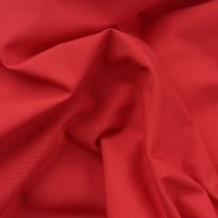 Quần Short Vải Dù Logo Thêu Unisex - Đỏ