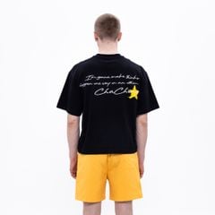 CHACHING STAMP T-SHIRT – BLACK