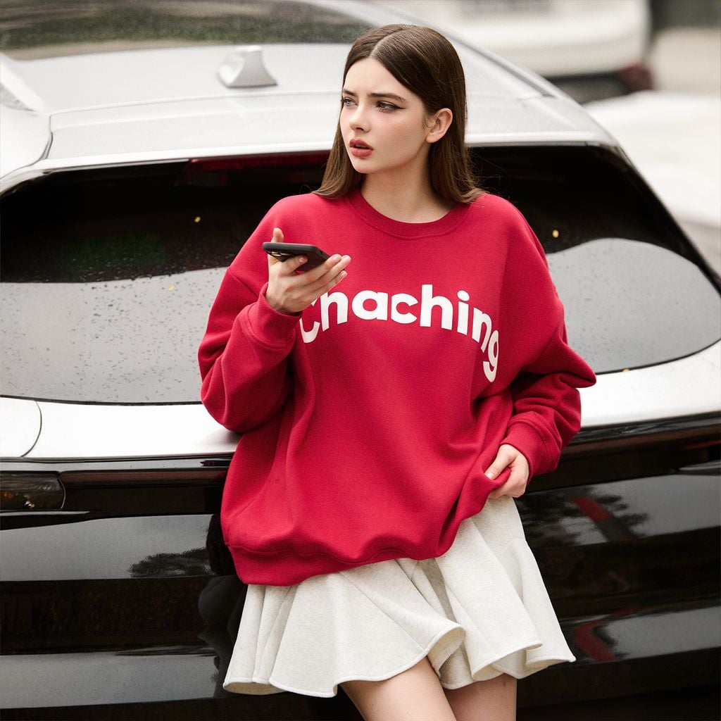 Chân Váy Dáng Xòe Nỉ Bông - Xám