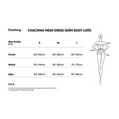 CHACHING MESH DRESS – Brown