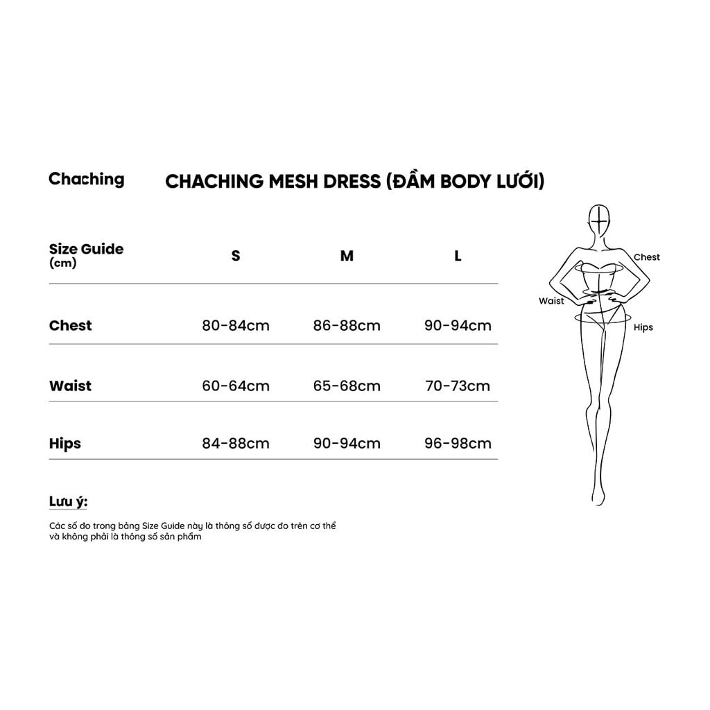 CHACHING MESH DRESS – CREAM WHITE