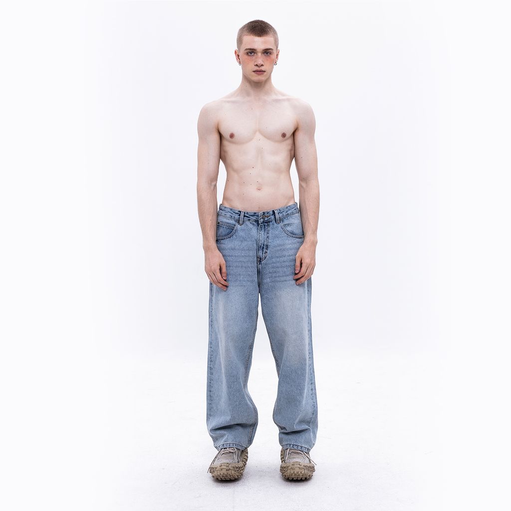 CHACHING VINTAGE JEANS – Speckled Vintage Blue