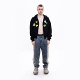  CHACHING HOODIE ZIP - ĐEN 