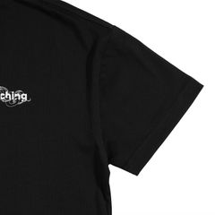 Áo Rắn Boxy In Logo Unisex - Đen