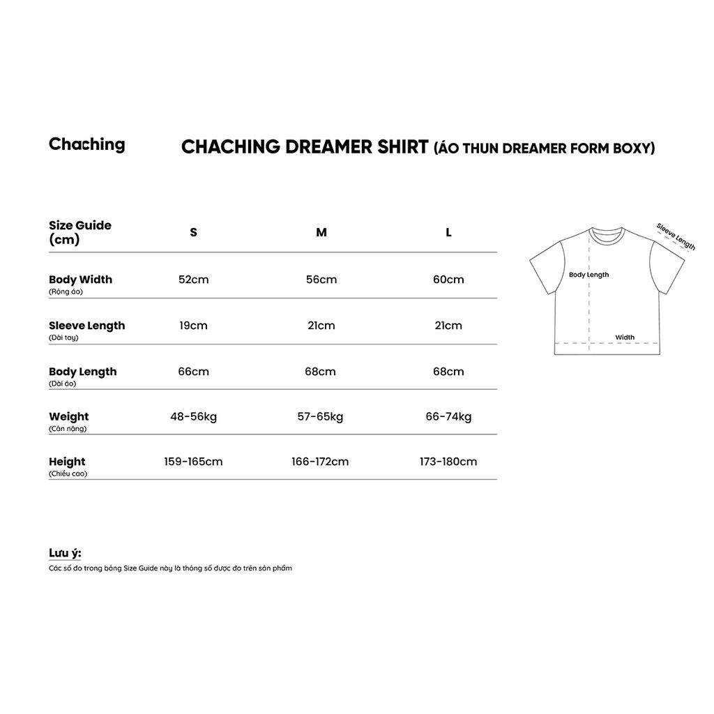 CHACHING DREAMER SHIRT