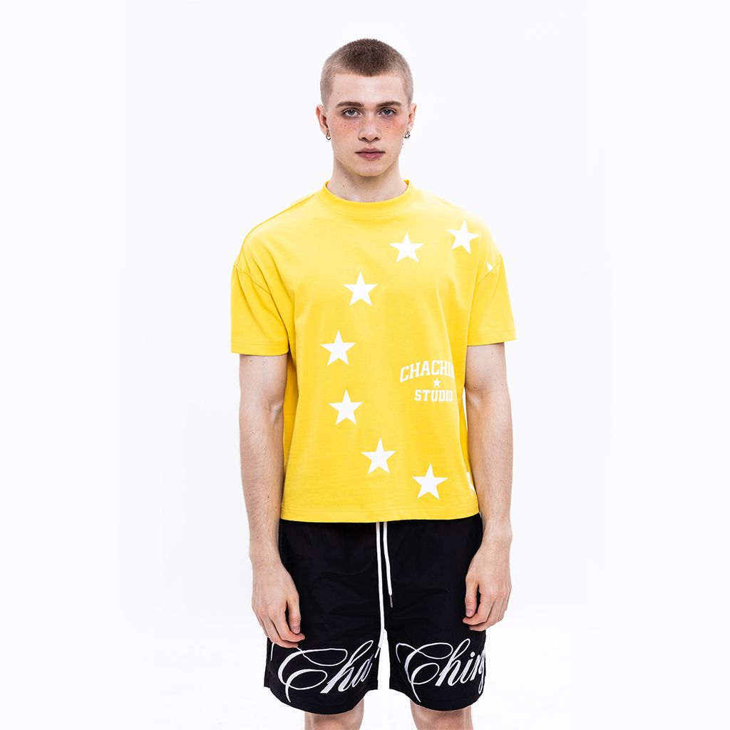  CHACHING LUCKY STAR T-SHIRT – Yellow 
