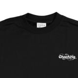  Áo Rắn Boxy In Logo Unisex - Đen 