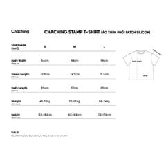 CHACHING STAMP T-SHIRT – YELLOW