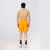  Quần Short Vải Dù Logo Thêu Unisex - Vàng 