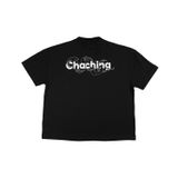  Áo Rắn Boxy In Logo Unisex - Đen 