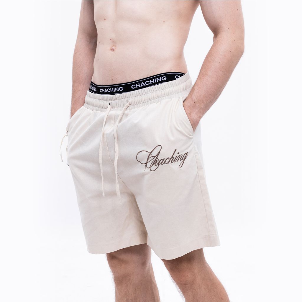  CHACHING LINEN SHORTS – Cream 