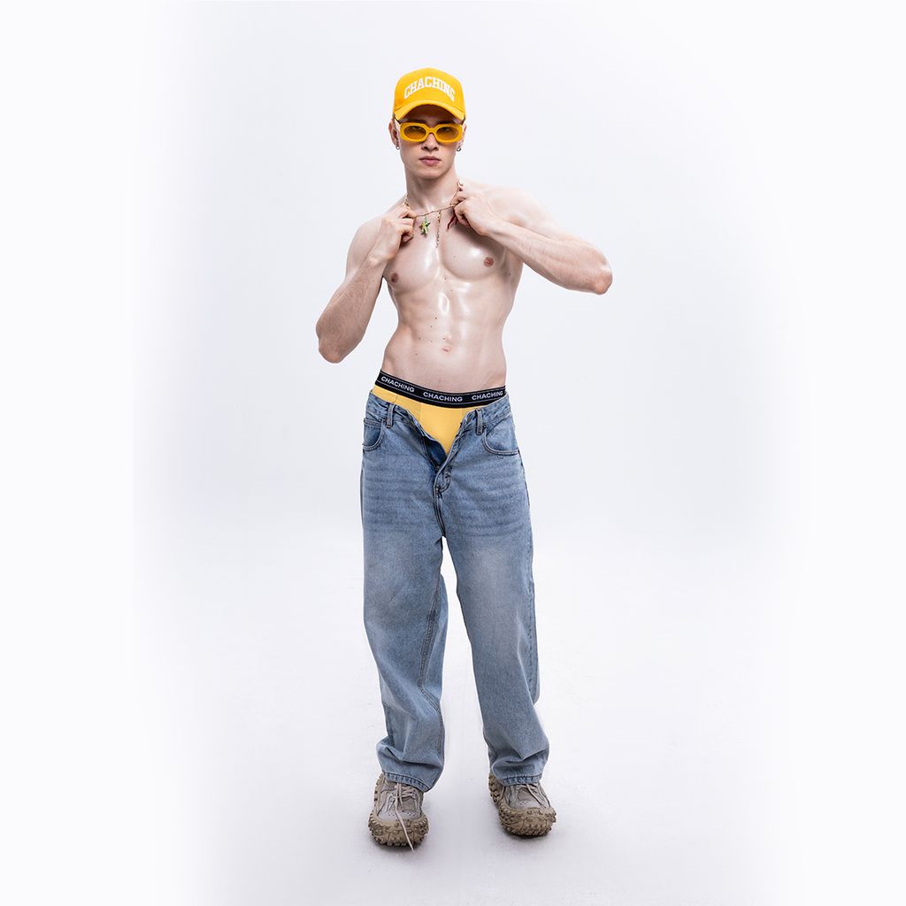 CHACHING VINTAGE JEANS – Speckled Vintage Blue