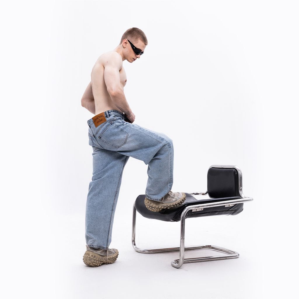 CHACHING VINTAGE JEANS – Speckled Vintage Blue