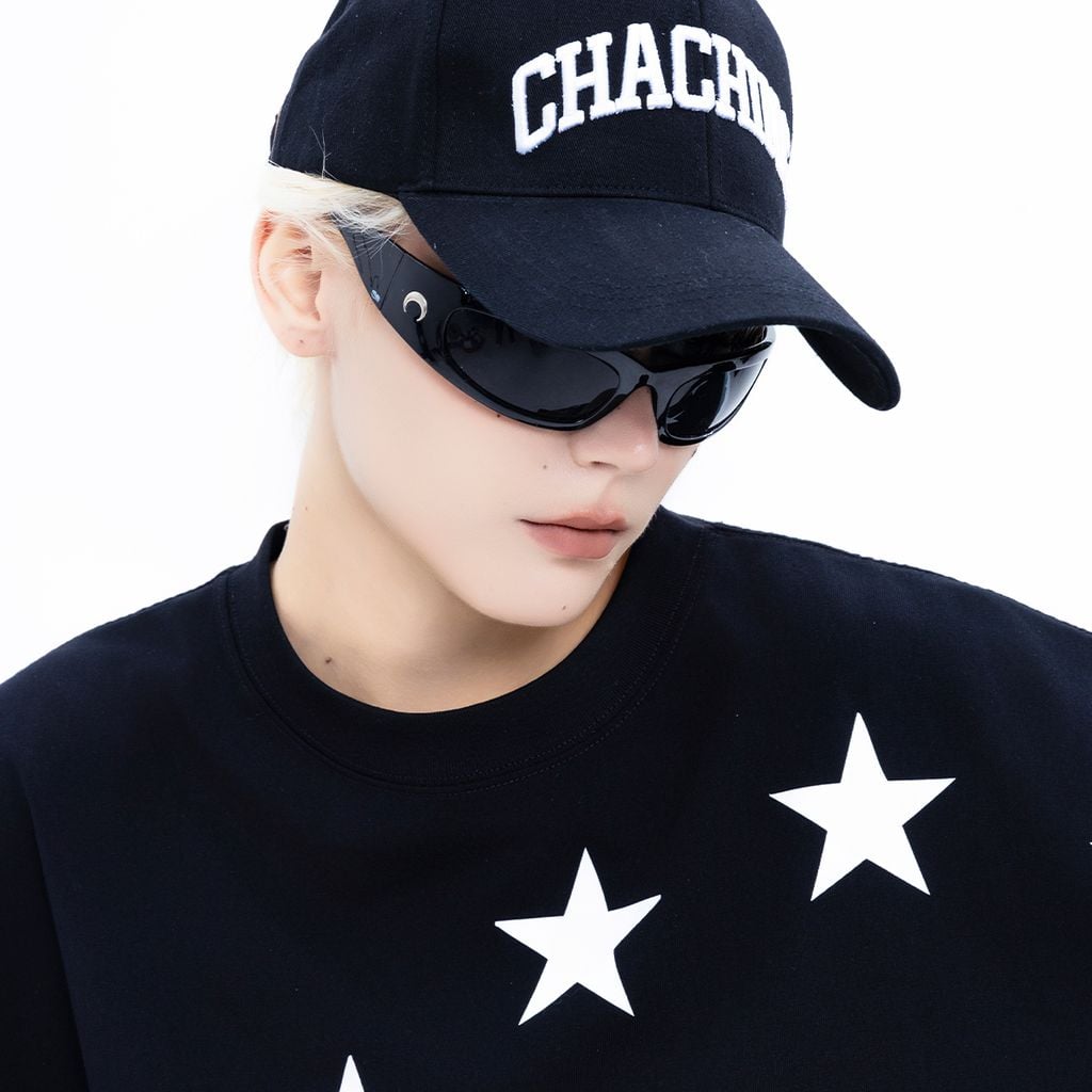 CHACHING LUCKY STAR T-SHIRT – Black