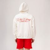  Áo Hoodie Unisex Form Oversize - Trắng 