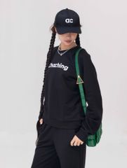 Set Đồ Nỉ Dài Tay và Quần Dài - Đen