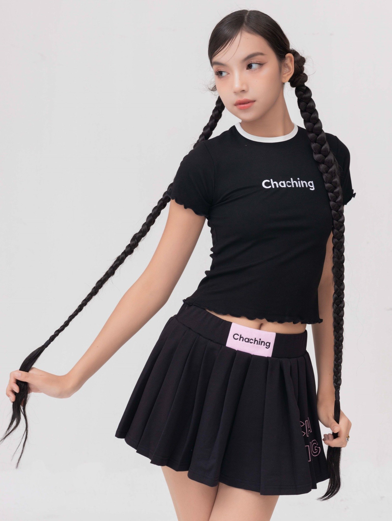  Áo Thun Baby Tee - Đen 