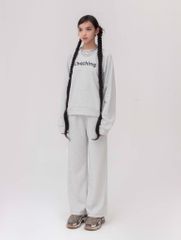 Set Đồ Nỉ Dài Tay và Quần Dài - Xám