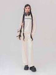 Set Đồ Nỉ Dài Tay và Quần Dài - Be