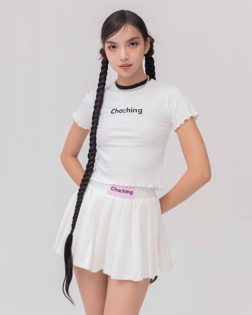  Áo Thun Baby Tee - Trắng 